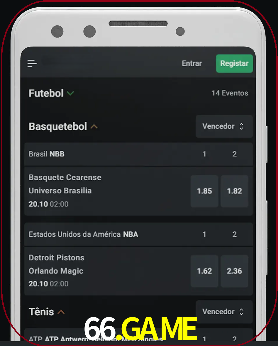 Aposte e assista aos esportes em formato ao vivo.